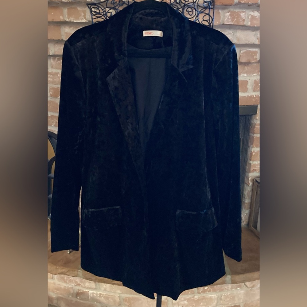 Intempo Crushed Velvet Women's Blazer
